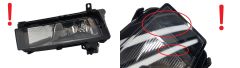 Halogène Voiture Original Gauche 5TA941661A 1046.001 VW Touran 0km