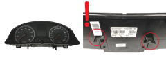 Bloc Compteurs Vitesse VW Golf MK5 1K0920850K 110080246024 53615