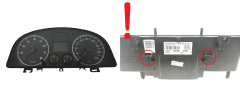 Bloc Compteurs Vitesse VW Touran 1T0920850B 110080216002 Bloc Compteurs Vitesse VW Touran 1T0920850B 110080216002