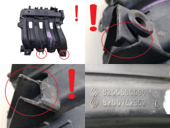 Collecteur D’admission 8200880099 8200762352 1.2 16v Renault 