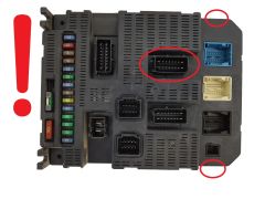 Calculateur BSI 2004 P10-00 9664532580 PSA Valeo 1270