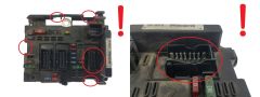 Calculateur BSM B3 9643538080 PSA Delphi 1851