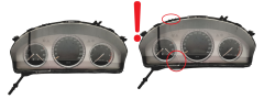 Bloc Compteurs Vitesse Mercedes C W204 A2C53244900 A2C53194279 VDO