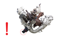 Turbocompresseur 144706727R 144116091R 2.3 dCI BiTurbo Renault Master 3 0km