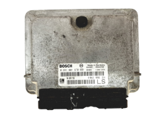 Calculateur 90589736LS 0281001670 Opel Bosch 19175