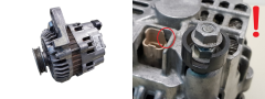Alternateur 8200660050 A001TA2293 70A Mitsubishi 1.2 16v Renault 1015 Alternateur 8200660050 A001TA2293 70A Mitsubishi 1.2 16v Renault 1015
