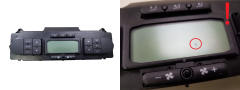 Commande Chauffage AC Seat Leon II 2 1P0907044 Commande Chauffage AC Seat Leon II 2 1P0907044