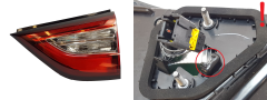 Phare De Voiture Droit Arrière Renault Grand Scenic 4 265503368R Hella 5