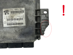 Calculateur 9643707380 IAW48P2.76 16552004 PSA Magneti Marelli 48448