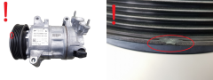 Compresseur De Climatisation 9827528980 9827552180 VC S-12E Citroen Peugeot
