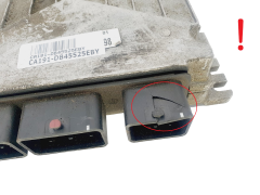 Calculateur 5WS40030B-T 9646449280 9644302380 SID801 PSA Siemens 45525