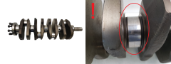 Arbre Vilebrequin 436 2.2 HDI 16v 0501J0 Citroen Peugeot 4HX 4HW 