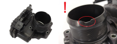 Boitier Papillon D’admission Citroen Peugeot 9806625280 A2C85766300 2.0 HDI 4