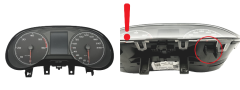 Bloc Compteurs Vitesse Seat Ibiza 6P0920731A A2C94602600 VDO Bloc Compteurs Vitesse Seat Ibiza 6P0920731A A2C94602600 VDO