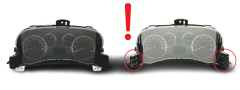 Bloc Compteurs Vitesse Fiat Panda 51871016 503005310800 58230