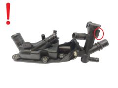 Tube Raccord De Druite 110606217R 0.9 1.2 TCE Dacia Renault