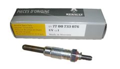 Bougie De Réchauffage Nouvelle Original 7700733076 Renault Citroen Peugeot