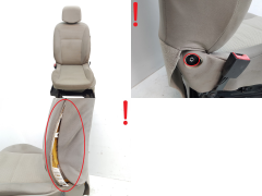 Siège ,fauteuil Gauche Renault Clio 3 III 5D Siège ,fauteuil Gauche Renault Clio 3 III 5D