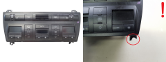 Commande Chauffage A/C Audi A6 C5 4B0820043Q 5HB007604-13 Hella