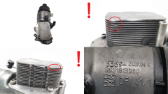 Boîtier De Filtre D’huile 9651813980 1103P0 1.6 HDI TDCi Citroen Peugeot Ford