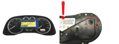 Bloc Compteurs Vitesse Peugeot 307 9655476580 G00 49812