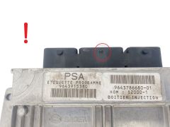 Calculateur 9643915380 9643786680-01 21646517-6 PSA Sagem 46917
