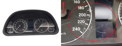 Bloc Compteurs Vitesse Mercedes-Benz A B  A1694400211
