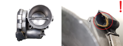 Boitier Papillon D’admission Alfa Romeo Iveco Opel 0280750073 Bosch 2525