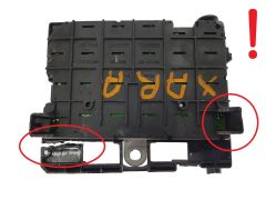 Calculateur BSM B3 9650664080 PSA Delphi 19240