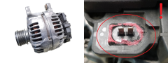 Alternateur VW AG Skoda 06F903023F Bosch 0124525091 140A 1092 Alternateur VW AG Skoda 06F903023F Bosch 0124525091 140A 1092