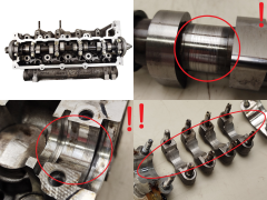 La Culasse Renault 2968F2 110415795R 7701477400 1.5 DCI Siemens 9