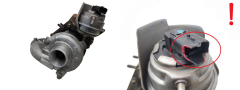 Turbocompresseur 9686120680 GTC1244VZ 0375P7 Garrett 1.6HDI TDCI PSA Ford Volvo