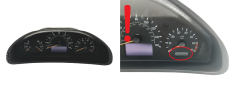 Bloc Compteurs Vitesse Mercedes E W210 2105401811 VDO RHD