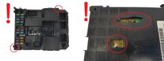 Calculateur BSI J01-00 9651197380 9651196680 PSA Valeo 2156