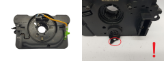 Rétracteur Bande Airbag Astra H 13184057 203728 Rétracteur Bande Airbag Astra H 13184057 203728