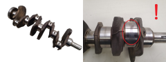 Arbre Vilebrequin 519 8200416793 122012850R 1.6 16v Renault Megane 2