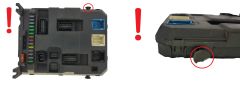 Calculateur BSI X01-00 9664983080 PRT06750-01 PSA Valeo 1655