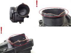 Boitier Papillon D’admission Peugeot 207 V757438080-01 A2C53252163 1.6 THP