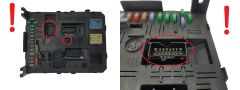 Calculateur BSI 2004 H01 9663510180 PSA Johnson Controls 2037