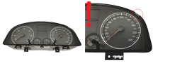 Bloc Compteurs Vitesse VW Touran 1T0920861A 110080217019 47474