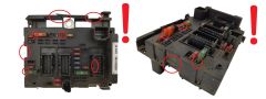 Calculateur BSM B2 9650664180 PSA Delphi 1523