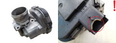 Boitier Papillon D’admission Citroen Peugeot 9673534480 1.6 HDI Delphi 2942