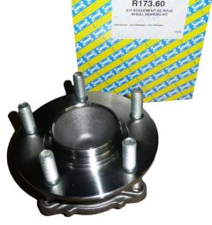 Moyeu De Roue Arrière Pour Citroen Peugeot R17360 1606291780 SNR Moyeu De Roue Arrière Pour Citroen Peugeot R17360 1606291780 SNR