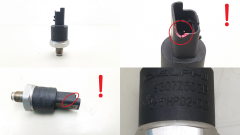 Capteur De Pression De Carburant 9307Z502B 51HP02-02 Delphi 14438 Capteur De Pression De Carburant 9307Z502B 51HP02-02 Delphi 14438