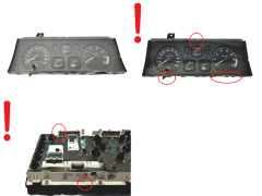 Bloc Compteurs Vitesse Renault Clio 1 7700841356 A 21578560-2 Sagem