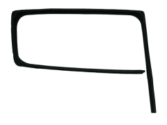 Joint Vitre De Portes Droit Arrière Dacia Sandero 2 823309304R Joint Vitre De Portes Droit Arrière Dacia Sandero 2 823309304R