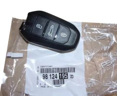 Clef De Voiture Nouvelle Original 98124195ZD Peugeot