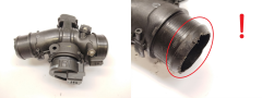 Boitier Papillon D’admission 1,6 hdi 9660030480 0345E4 Peugeot Citroen 5107