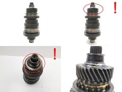 Arbre Principale De Boîte De Vitesse 8200654088 JR5364 Renault Kangoo 2 1.5dci 