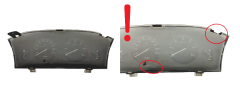 Bloc Compteurs Vitesse Citroen ZX 9618510780 48237